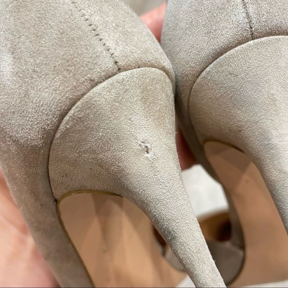 Steve Madden Gray Felicity Suede D'orsay Pump - Picture 11 of 11